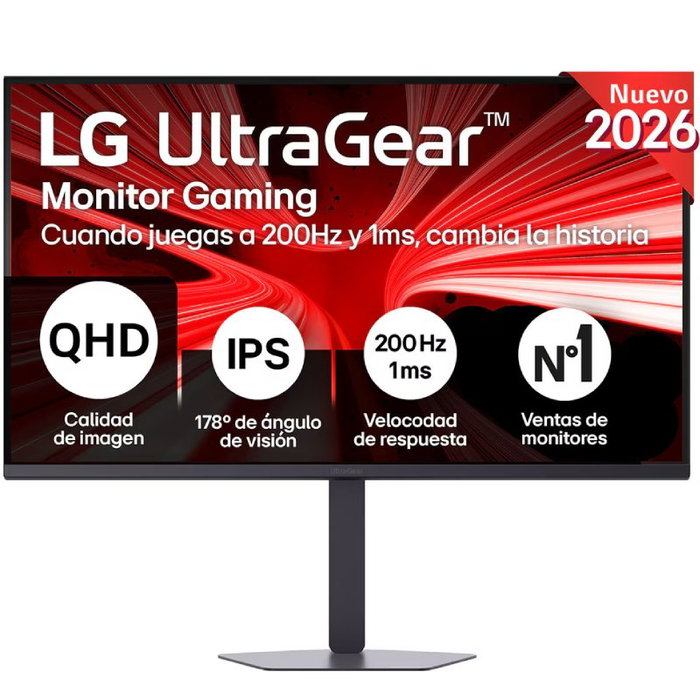 LG Monitor Gaming UltraGear 32G620B-B QHD 200Hz IPS LG Monitor Gaming UltraGear 32G620B-B QHD 200Hz IPS